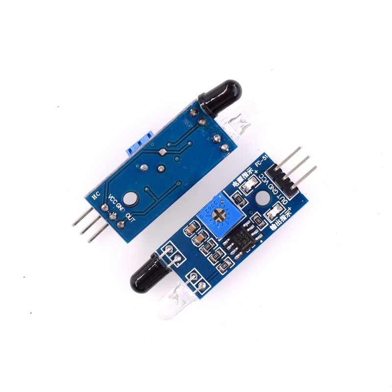 IR Infrared Obstacle Avoidance Sensor Module for Arduino Diy Smart Car Robot Reflective Photoelectric 3PIN