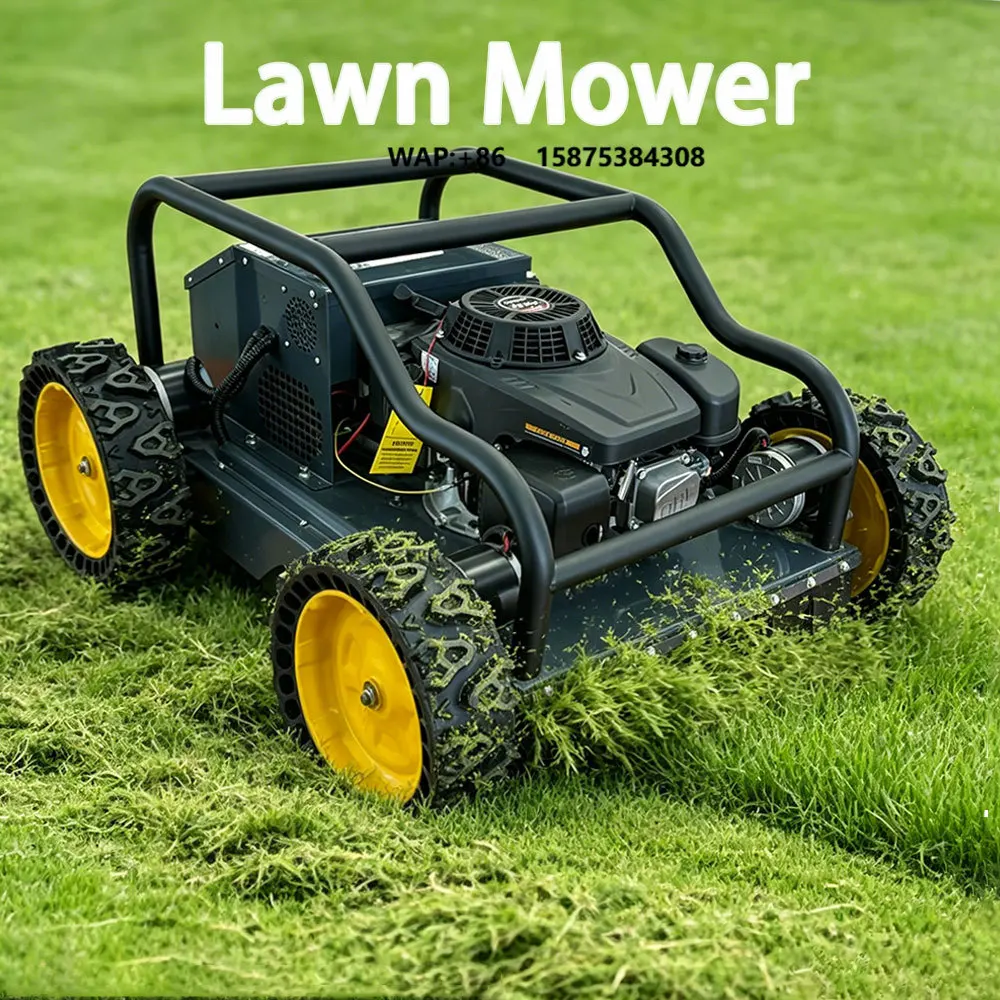 Remote Control Mower Grass Cutter for Garden Golf Courses Forest Lawn Orchard Park Use