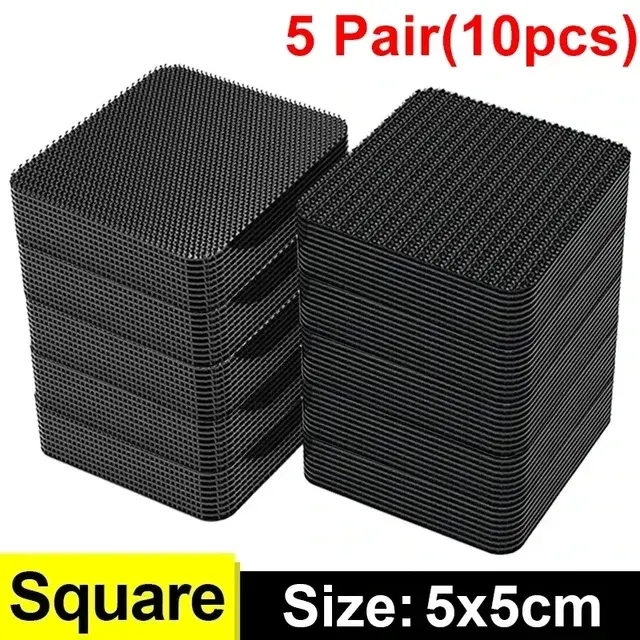 Double Faced Adhesive Patch Car Carpet Fixing Stickers Home Office Foot Mats Carpets Anti Skid Grip Nylon Tape Hook And Loop Pad - Image 13