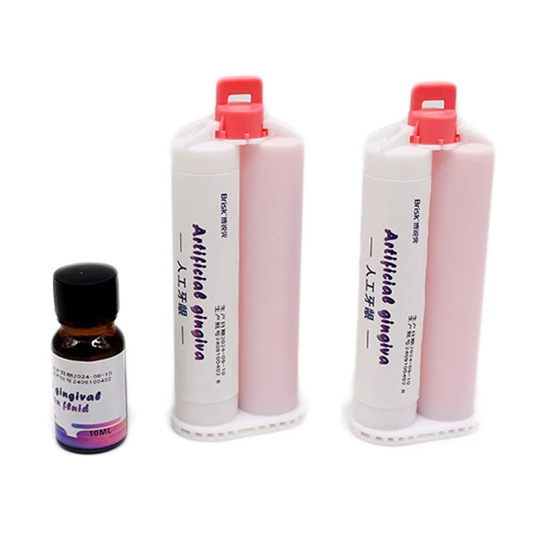 

50ml*2 Highly Transparent and Highly Tough Silicone Rubber for Artificial Gums Dental Material