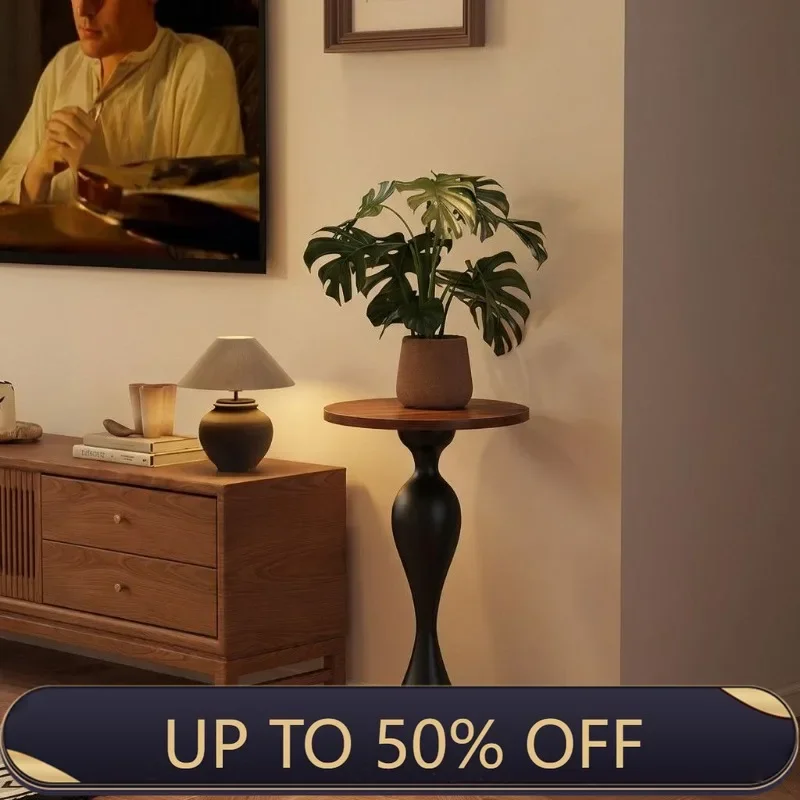 Round Coffee Table Modern Side Tables Luxury Bedside Table Minimalist Multifunctional Living Room Tea Tables Home Furniture
