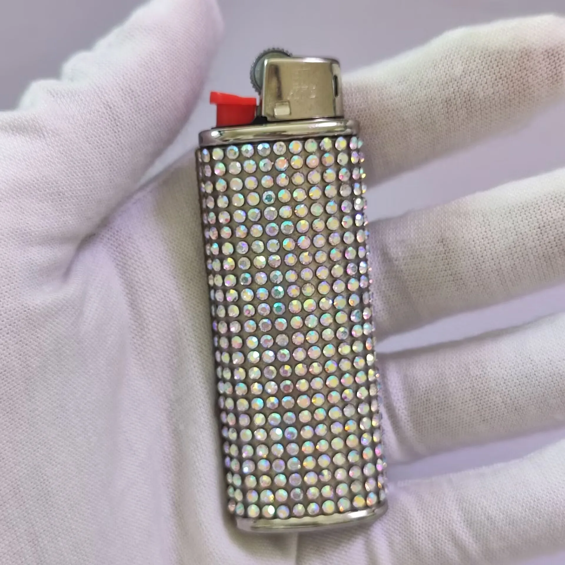 New 1Pc Metal Lighter Case Cover for BIC J3 Lighter Cover Case Shell Gold Cover Gift