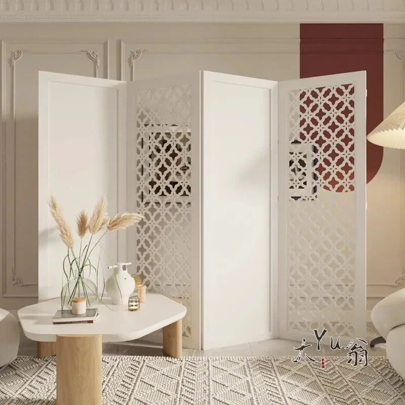 Xiaohongshu الإنترنت المشاهير كريم شاشة التقسيم غرفة المعيشة مدخل الديكور طوي انسداد المحمول مكتب بسيط #3