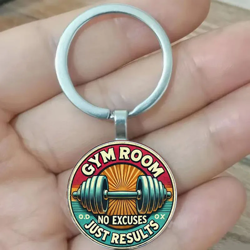 Retro Gym Keychain … - image