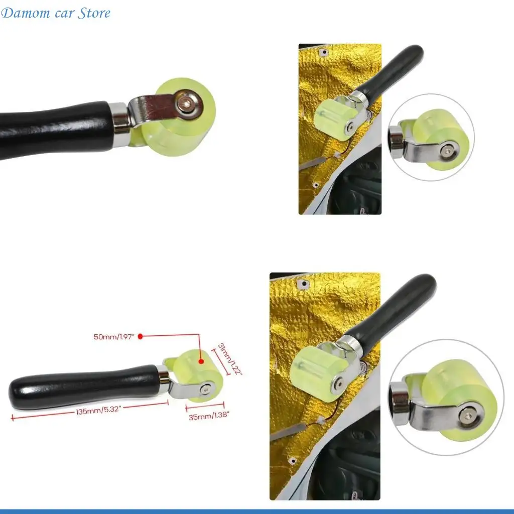 

A2UC Car Sound Deadening Wheel Roller Tool Auto Soundproofing Sound Deadening Tools