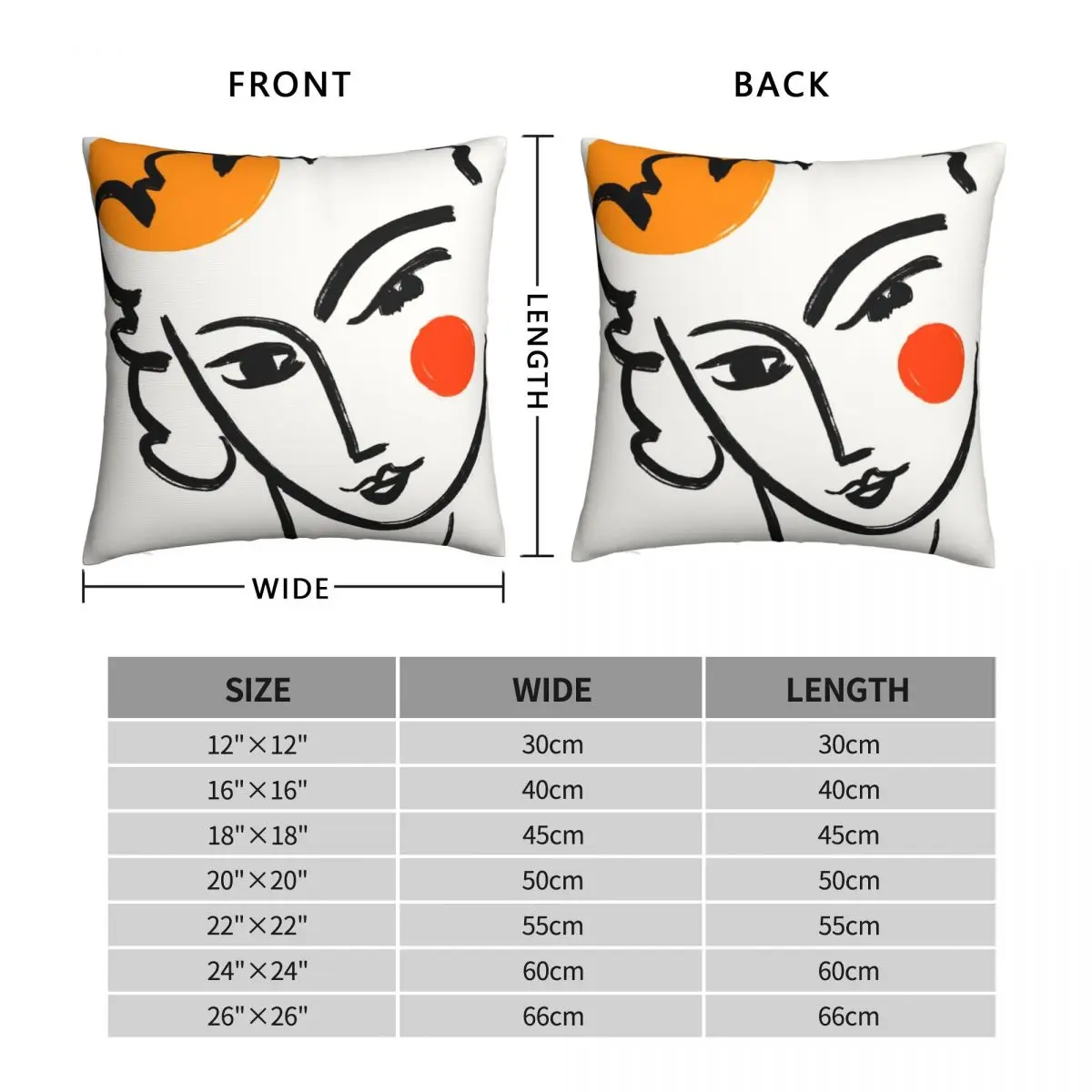 Henri Matisse Berggruen Cie Pillowcase Polyester Linen Velvet Creative Zip Decor Bed Cushion Cover