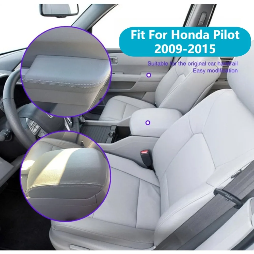 Car Armrest Cover Fit For Honda Pilot 2009-2015 | OEM Fit Anti-Tear Thermal Insulation Car Interior Protector