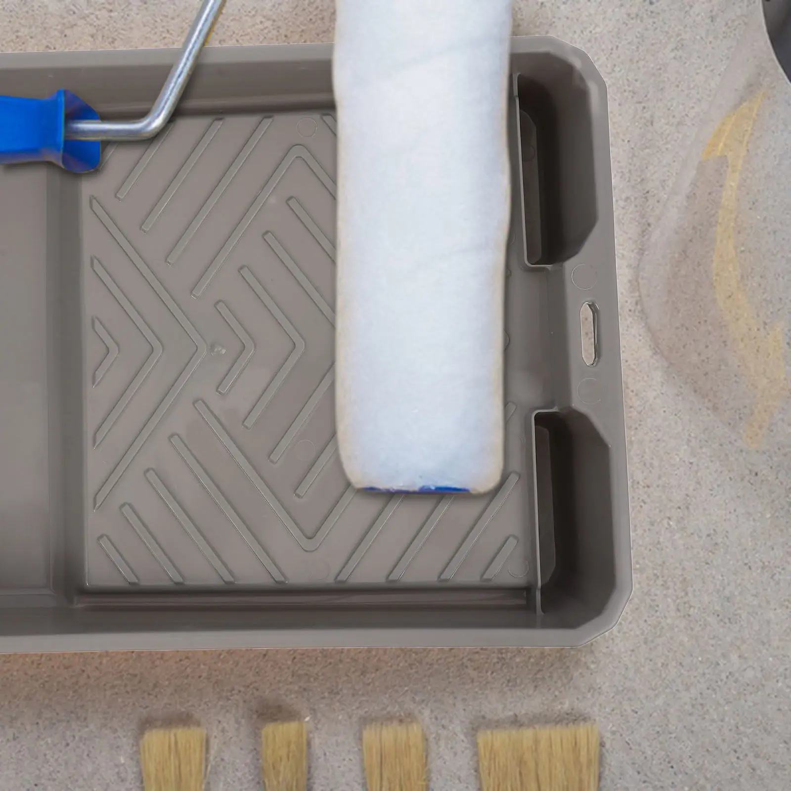 Plastic Paint Tray Roller Pan for Home Improvement – Lightweight Durable Painting Tool for DIY Construction Projects