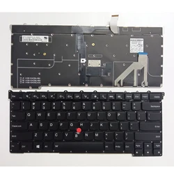 Tastiera sostitutiva per Laptop con Layout usa per Lenovo ThinkPad X1 Carbon 3rd Gen 2015 20BS 20BT TP00061B