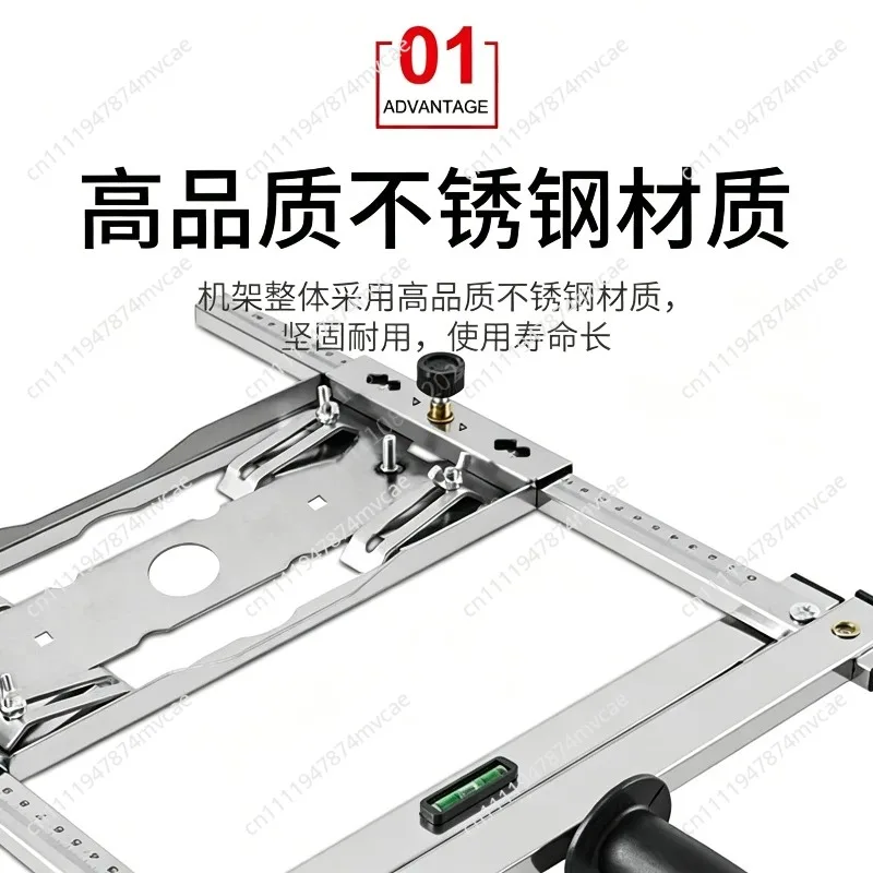 Hand saw multifunctional cutting board artifact woodworking small cutting machine baseplate refitting rack positioning backer