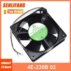 Well Tested Full Metal High Temperature Moisture Resistant 22/21W 50/60Hz 2-Line AC230V Axial Fan 4E-230B 02 For Bi-Sonic