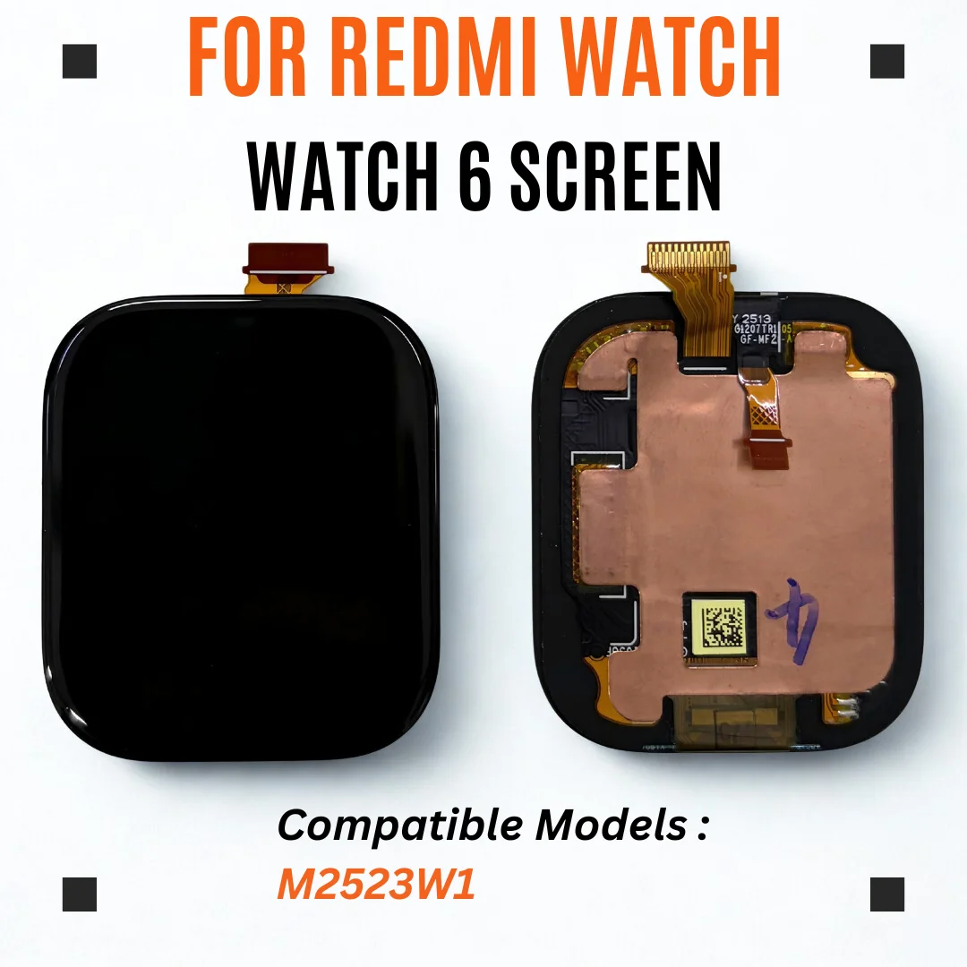 Для Xiaomi Redmi Watch 6 M2523W1 ЖК-дисплей, дигитайзер сенсорного экрана в сборе, замена для Xiaomi Redmi Watch 6
