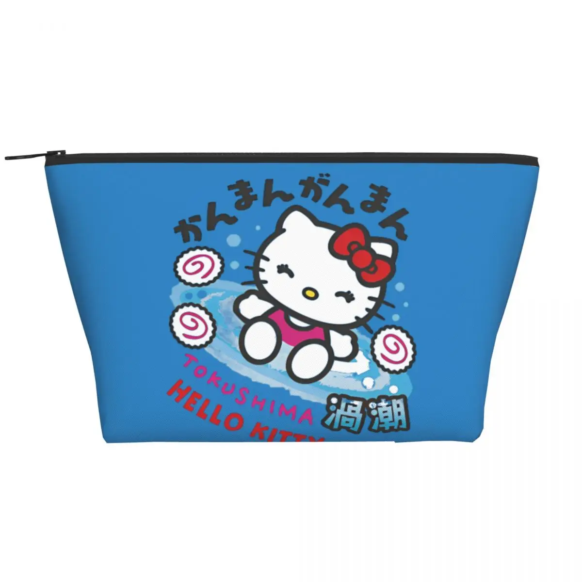 منظمات تخزين مطبوعة على شكل قطة لطيفة من هالو كيتي للأزواج من أجل الضروريات حقيبة مكياج جرافيك يومية محمولة حقائب مستحضرات التجميل اللطيفة
