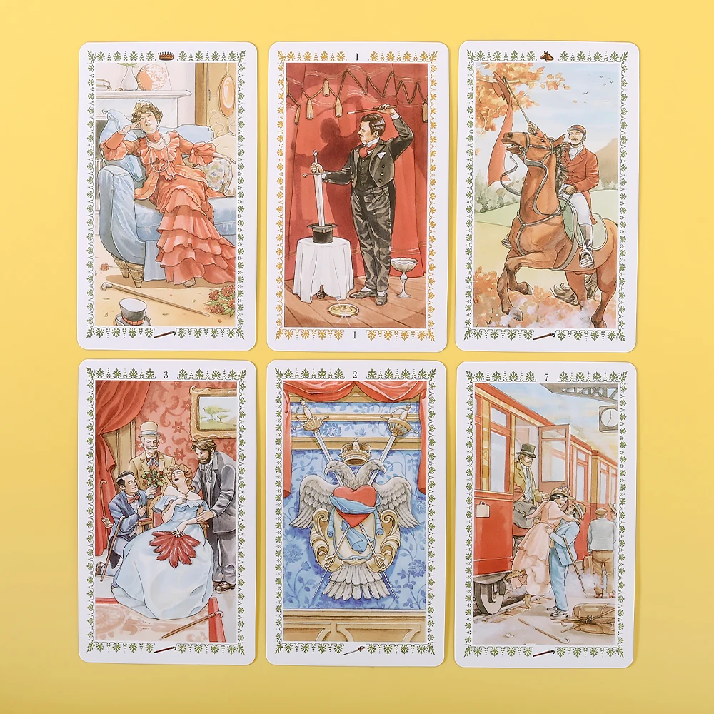 Tarocchi romantici: un mazzo da 78 carte per la predizione di fortuna e la profezia, anche come un gioco di tarocchi di carte oracoli di coppia