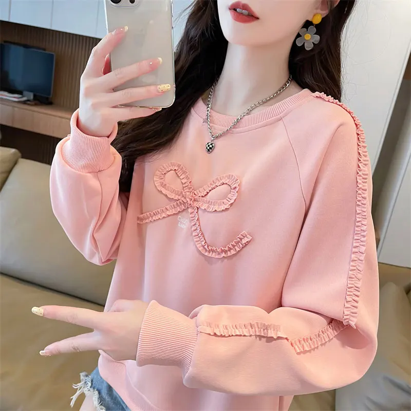 Spring Autumn Short Sleeveless Hoodless Jacket Women's Loose Fit Splicing Thin Top Coat Korean Style round Neck Letter Pattern