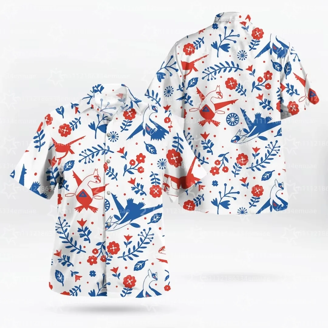 2026 SUMMER Aloha Latias Latios Hawaiian Shirt graphic T-shirt Spring Sports Men's Camp Shirt Kid's Clothing Tee Y2k Woman