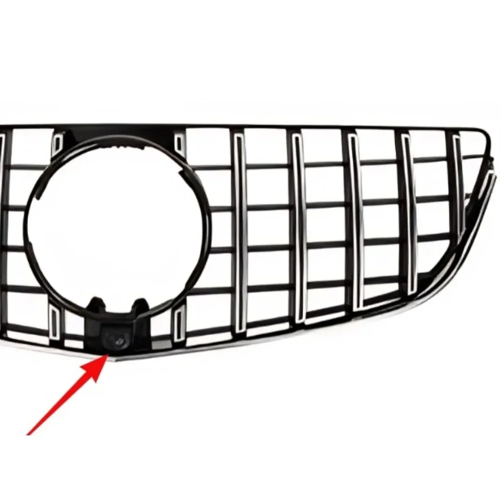For Mercedes E-Class W207 C207 2014-2016 GT Style Front Bumper Grille Mesh ABS Black Sporty Grille Panel Car Accessories