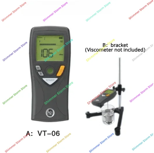 

digital display viscometer VT-06 paint viscometer VT-06 high viscosity meter with stand