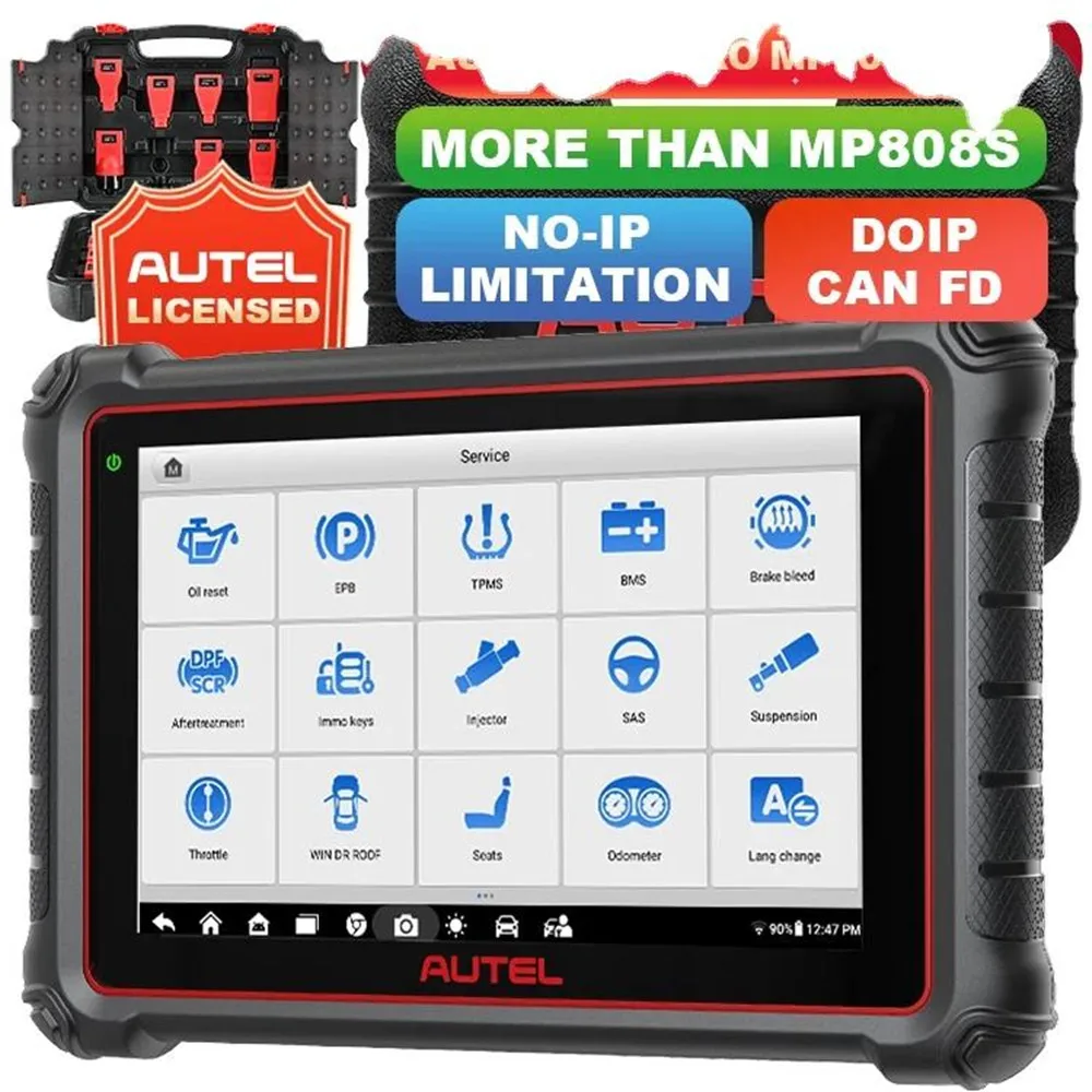 

Autel Maxipro Mp900e Kit Mp900 Mp 900e OBD2 OE-Level All System Diagnostics Tool Automobile Diagnose Service Scanner For All Car