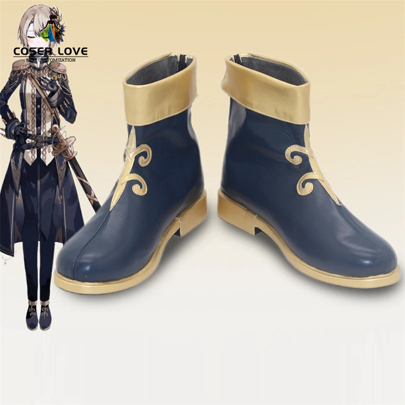 Magical Girl Witch Trial Hasumi Reia Cosplay Shoes Boots for Halloween Carnival Convention Event Anime Footwear