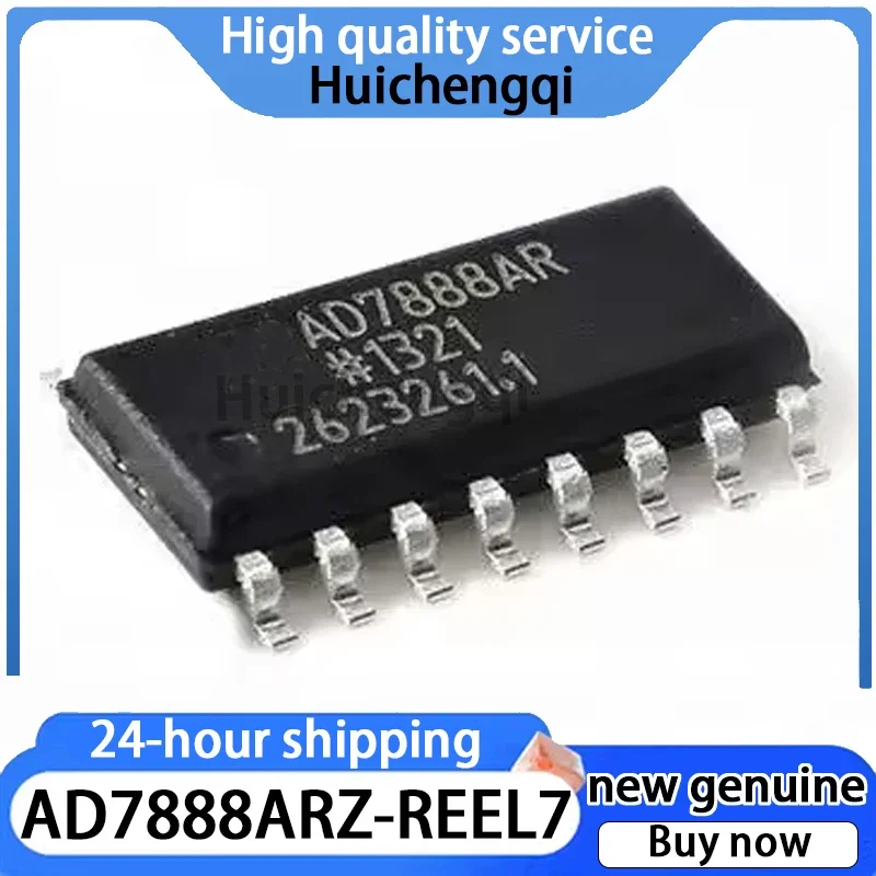1PCS Genuine AD7888ARZ-REEL7 Package SOIC-16 Analog-to-digital Conversion Chip ADC