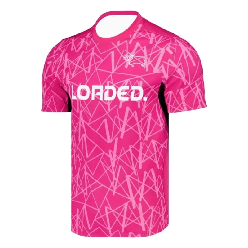 New 2026 Derby County 26-27 Season Home & Away Jerseys – Men's Stylish Quick-Drying, Breathable Sports T-Shirt – Family Matching
