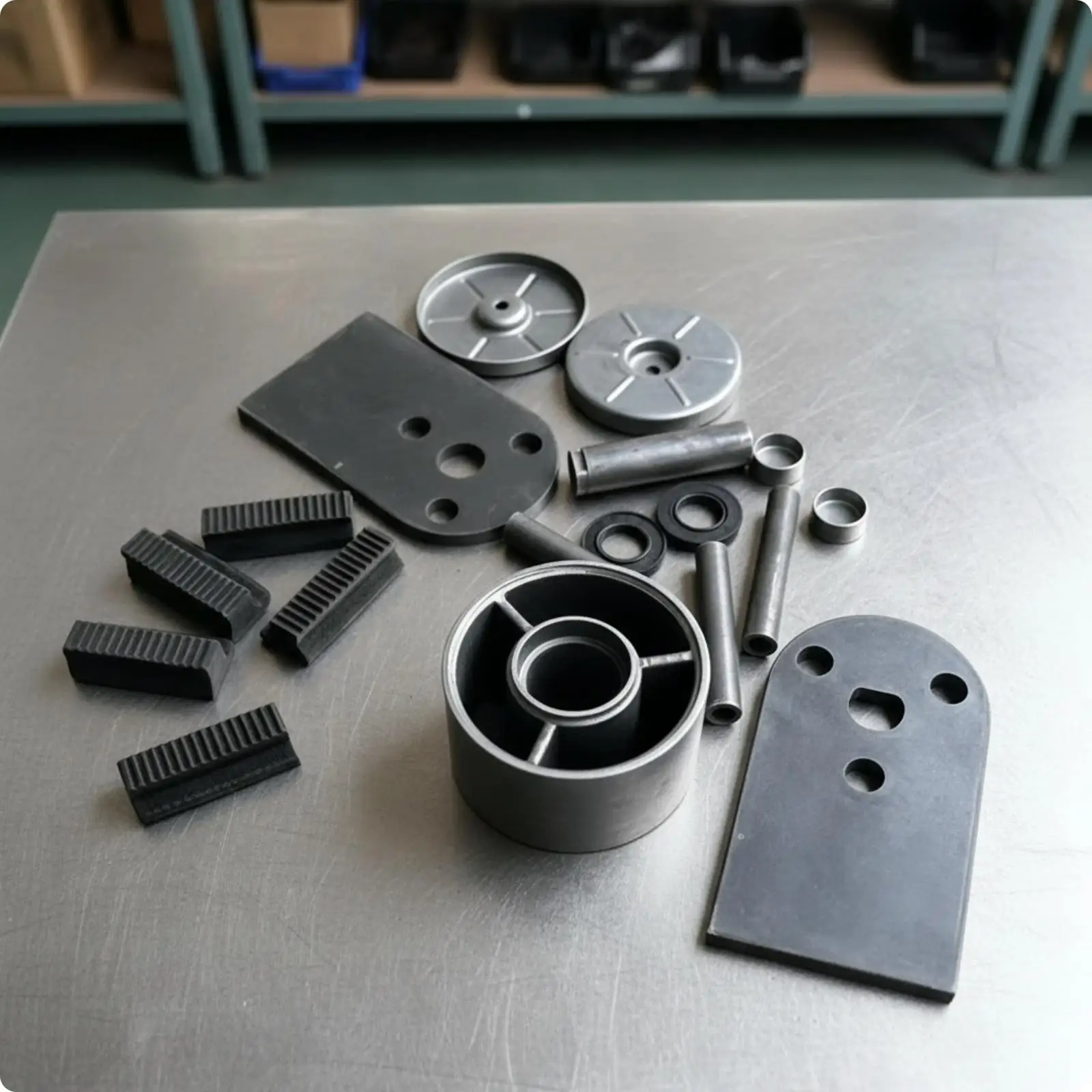 Rowing Exercise Machine Repair Parts Kit Metal Limit Bracket for Home Gym Equipment Replacement Hardware Set