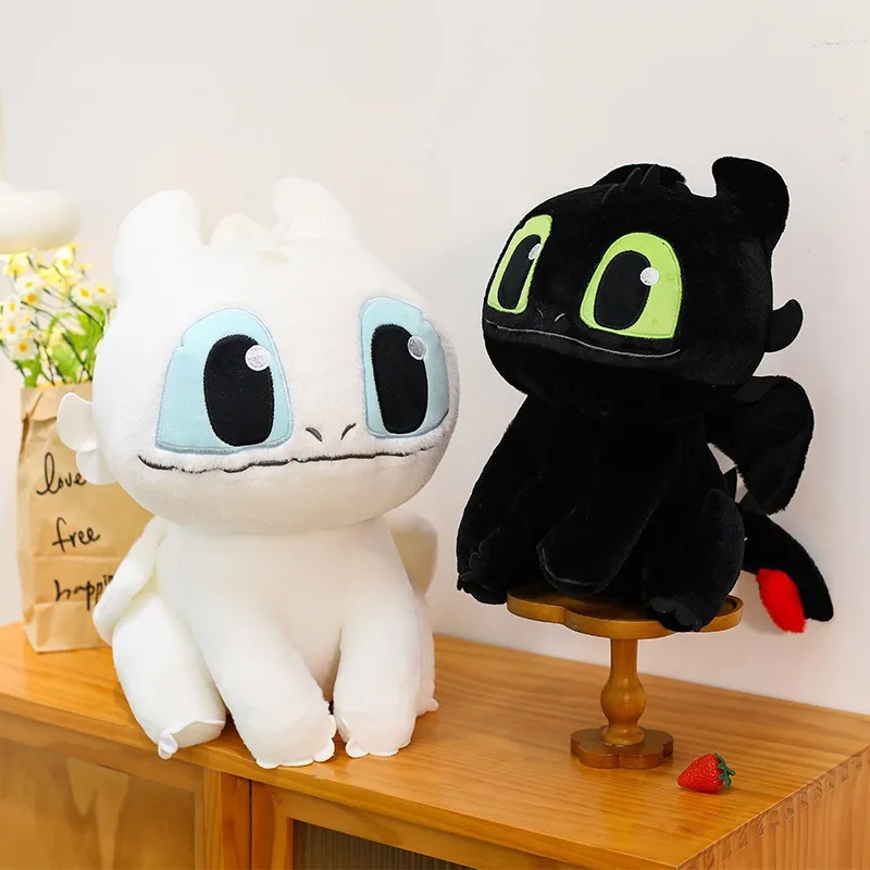 面白い歯のないぬいぐるみ枕、ハウ・トゥ・トレイン・ユア・ドラゴンのぬいぐるみ、子供や幼児への可愛いギフト