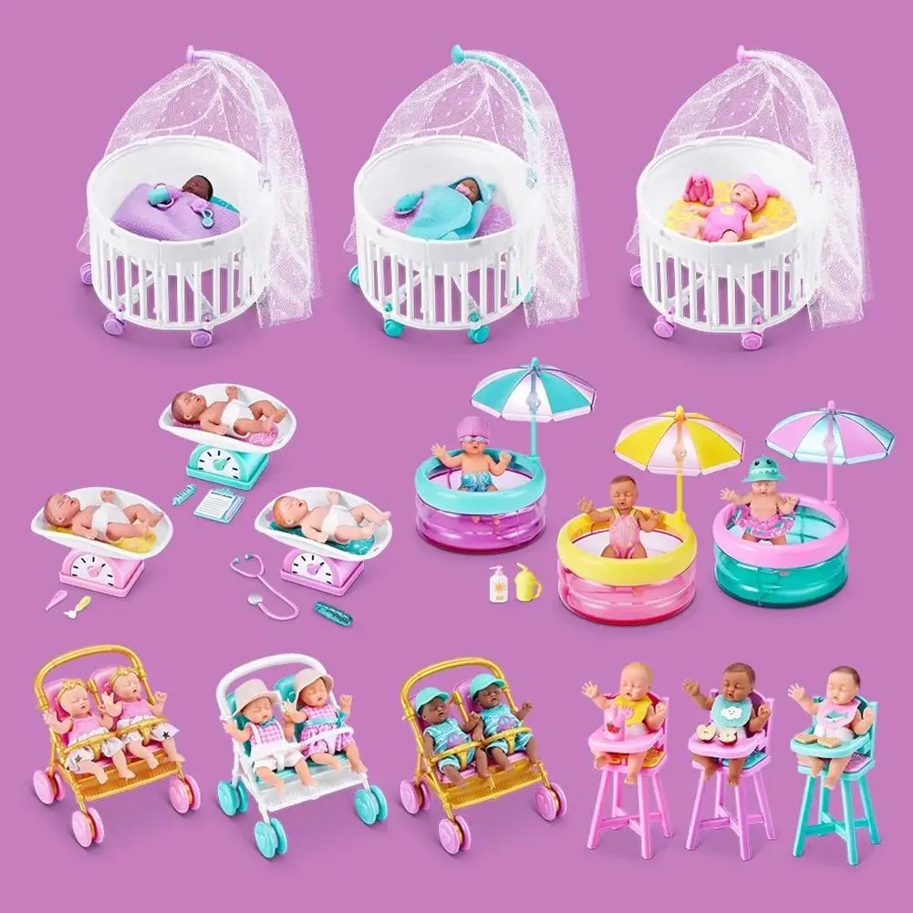 My Mini Baby Surprise Doll Zuru 2 Surprise Mini Brands Toys Cute Gift Miniature Toys Mystery Blind Boxes Baby Toy