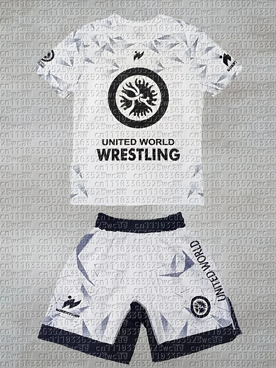 

Hot Selling Men's T-shirt Set, Wrestling Fitness Team Uniform, Summer Training Team Uniform, Adult Sports Top, Shorts