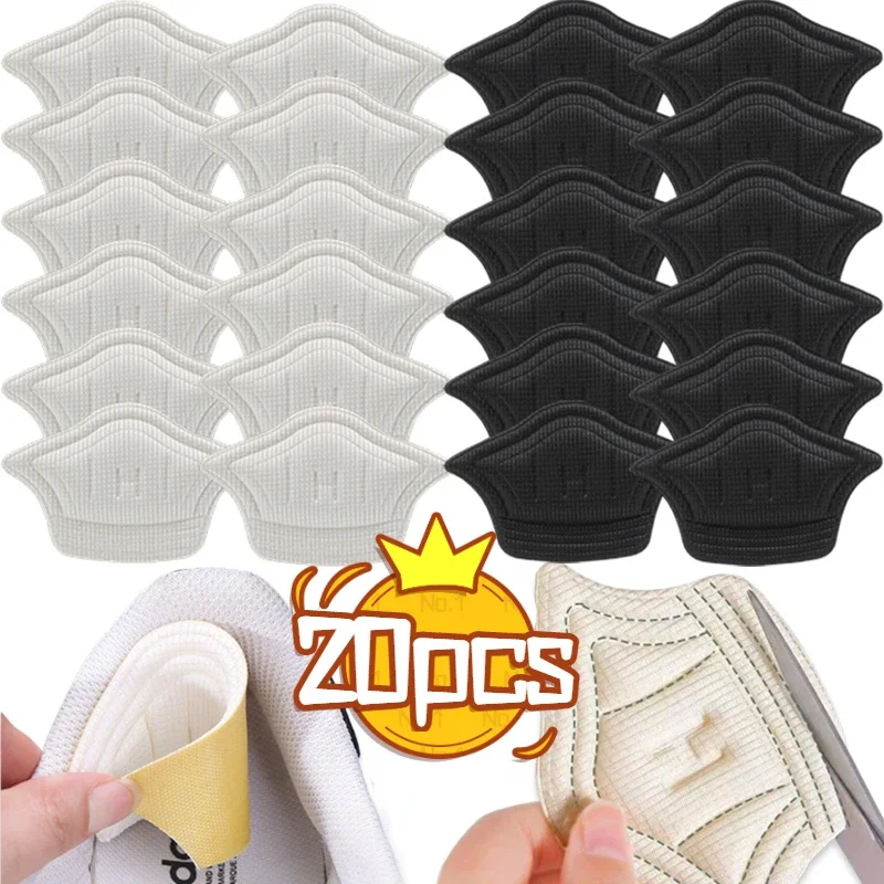 2/20pcs Foot Pads for Shoes Patch Heel Pads For Sport Shoes Too Big Reduce Size Filler Insert Heel Protectors Stickers Shoes Pad