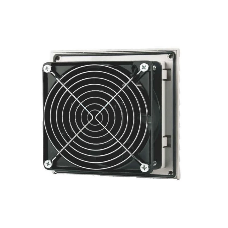 220V/110V/24V/12V พัดลมกรอง 148.5*148.5 มม.IP54 ระบายอากาศพัดลมระบายความร้อนกรอง
