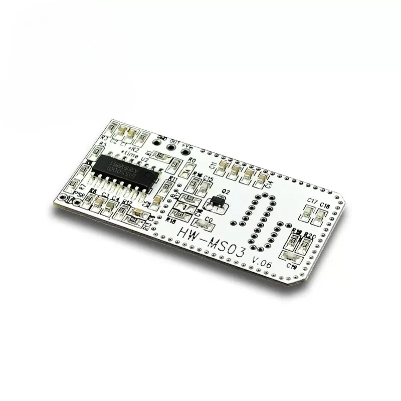 HW-MS03 High Performance Motion Sensor Module Radar Motion Sensor 2.4GHz To 5.8GHz Microwave Radar Sensor Module for Arduino