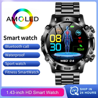 For Xiaomi Huawei Blood Lipids Uric Acid Smart Watch For Men ECG+PPG Fitness Tracker Clock Bluetooth Call Health Smartwatch 2025