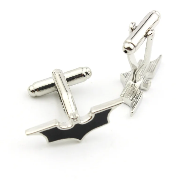 Bat Cufflinks for Mens Shirt High Quality Enamel Cuff links Wedding Bridegroom Gift Jewelry