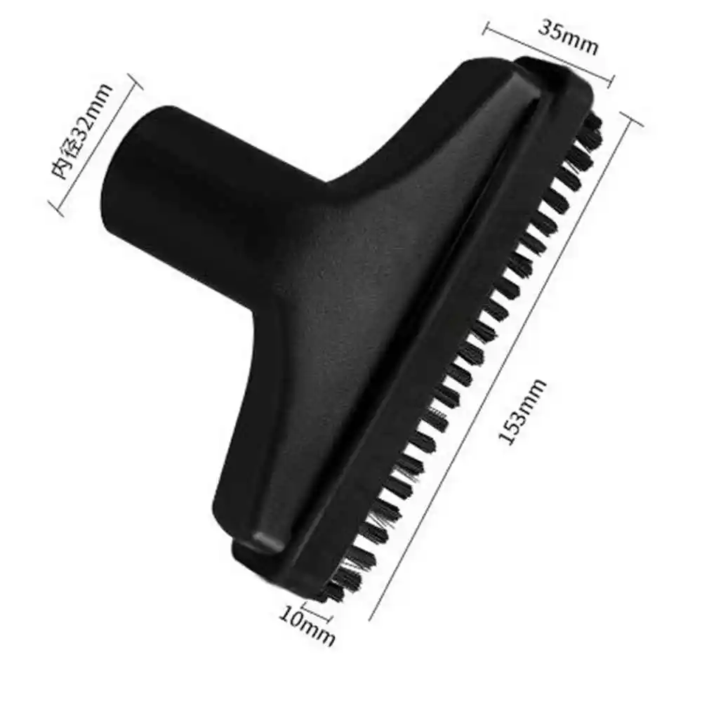 32mm Vacuum Brush Head Carpets Nozzle Vacuums Debris Suction Cleaning Tools Replaceable Part Attachment Accessories