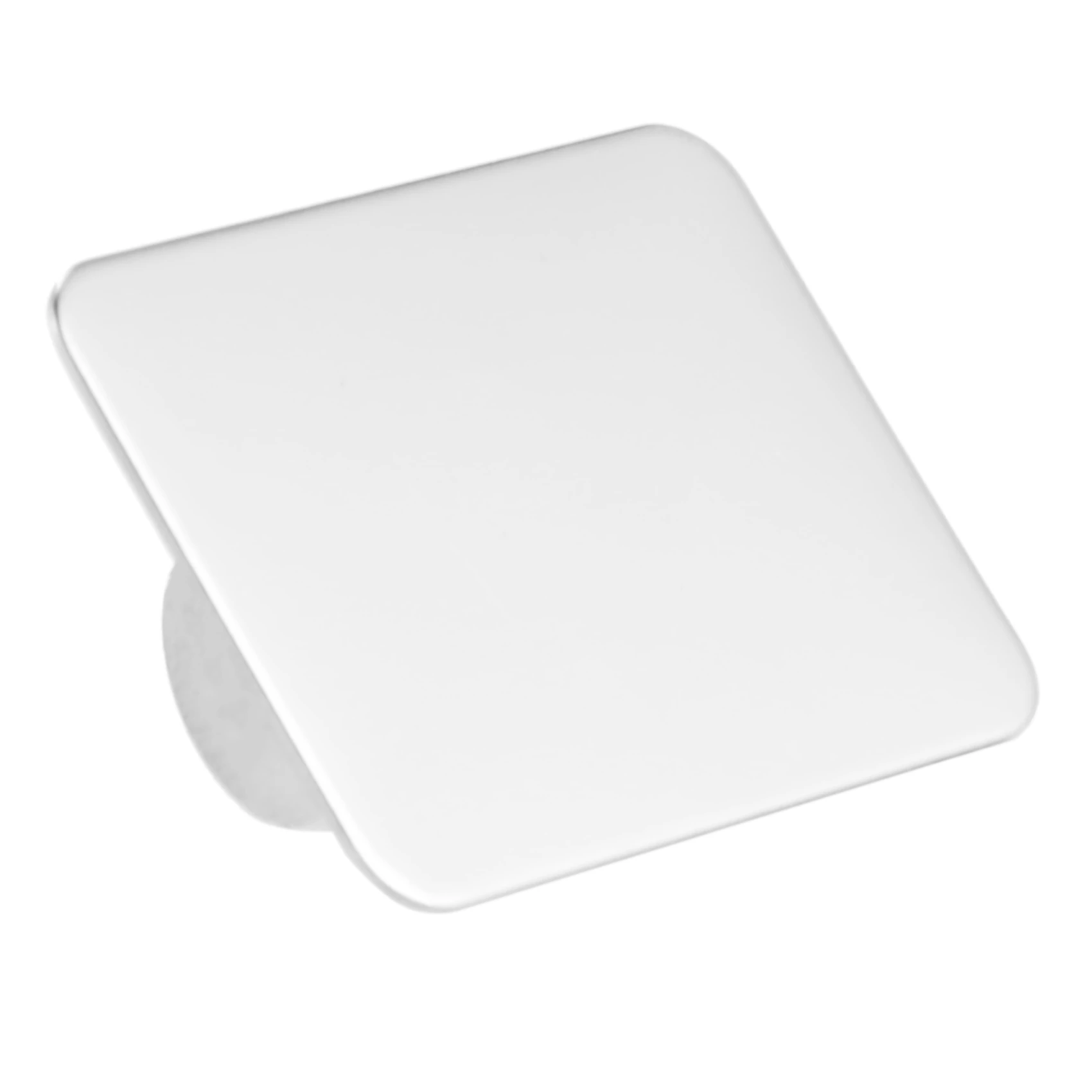 จานผสมรองพื้นสำหรับร้านทำเล็บแหวนใส่นิ้วอุปกรณ์แต่งหน้าแผ่นโลหะทำจากสเตนเลส