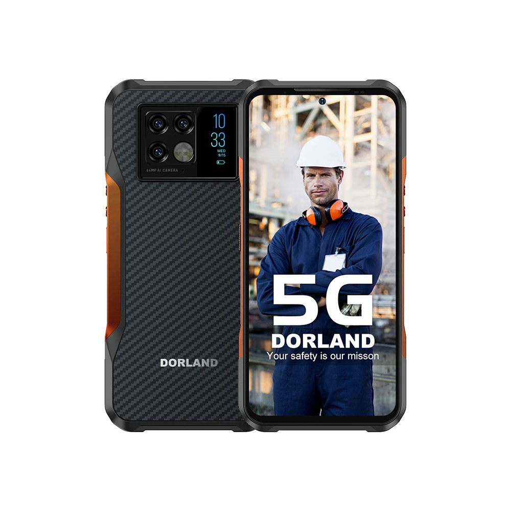 Dorland EXTRA_5G  Quick Charge Beauty Camera Dual SIM Card Gesture control Waterproof NFC Shockproof ex proof 5G smartphone