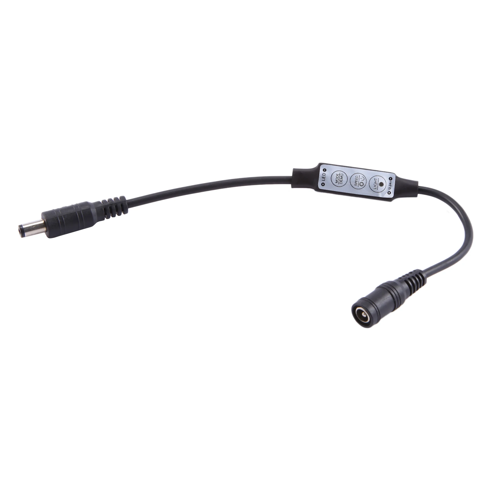 

ABSF Mini Remote Controller 12A 12V-24V Dimmer For LED Tape Strips Monochrome Controller