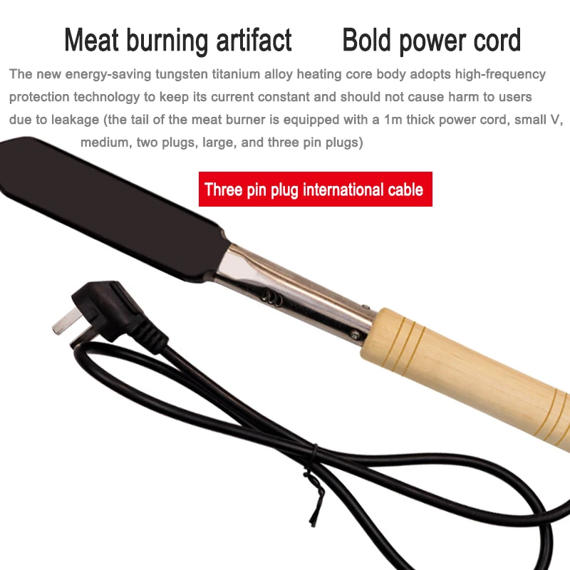 

Electric Soldering Iron For Scalding Pig Hair, Wool, Rabbit Hair, Pig Hooves