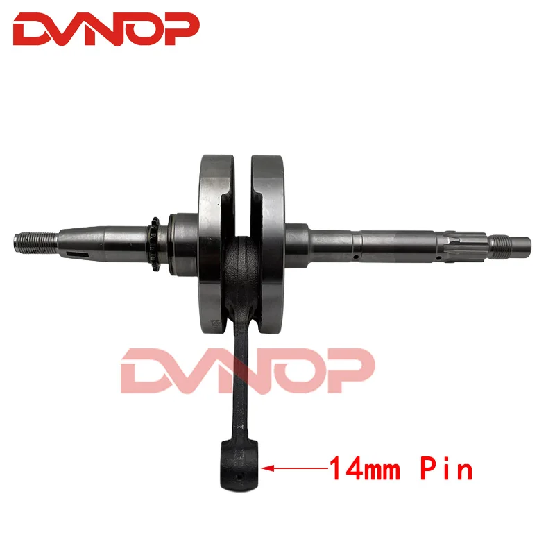 

Motorcycle Crankshaft For Qingqi Suzuki FD110 FD 110 QS110 QS 110 110cc Engine Spare Parts