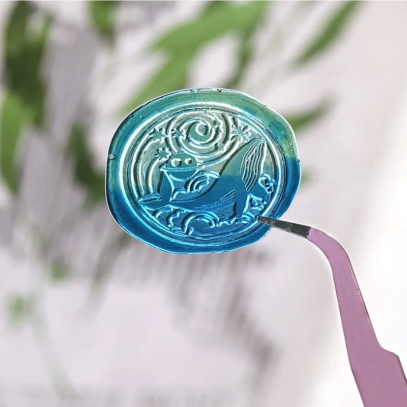 Perles de cire à cacheter tournesol rétro, 50 pièces, tampon perlé, matériel de Scrapbook, sceau pour mariage, décoration artisanale Vintage, fabrication de cartes