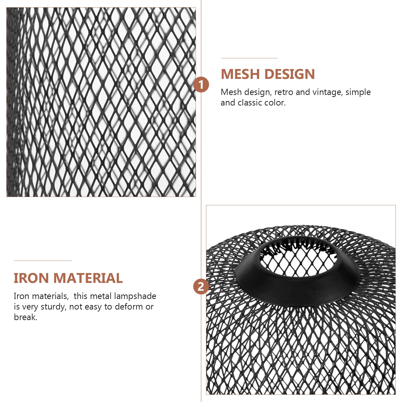 

Полый сетчатый абажур из железной проволоки, металлический светильник, декоративный подвесной абажур, легкая стабильная конструкция для домашнего отеля