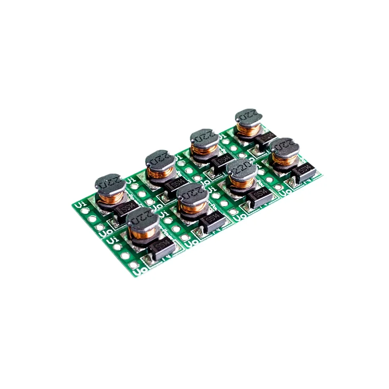 DC-DC Boost Converter Module Input Voltage 0.8-3.3V: Output Voltage 3.3V / Input Voltage 0.9-5V: Output Voltage 5V