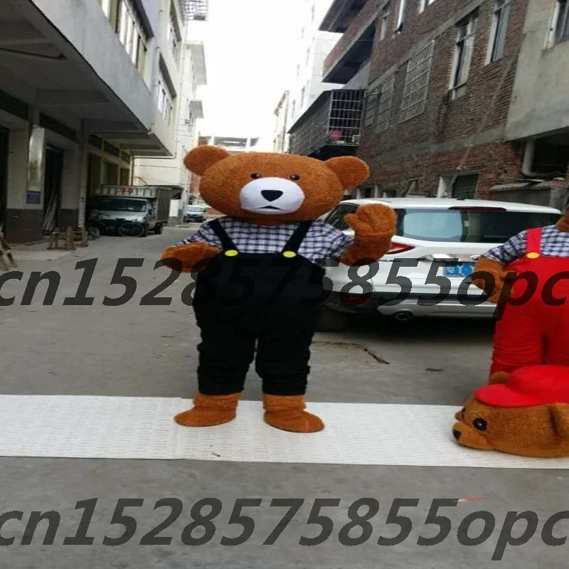 

Teddy Bear Cosplay Animal Teddies Bear Mascot Fursuit Costumes Animal Cartoon Birthday Mask Party Character Outfit Fancy Dress