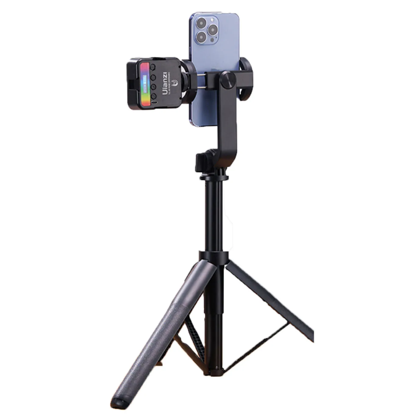 Original Ulanzi SK-03 Selfie Stick Bluetooth Remote Tripod Handheld Anti-Shake Telescopic Stand Live Streaming Photography