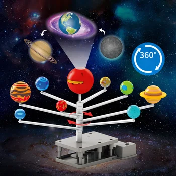 Analyste de modèles de système solaire bricolage, modèle planétaire d'équilibrage avec budgétaire pour l'illumination de la fête, développement précoce Leone nitive