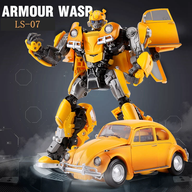 

BMB Transformation toys LS-07 LS07 Bee Alloy Metal Movie Film voyager Edition Action Figure Robot Toys s Gifts