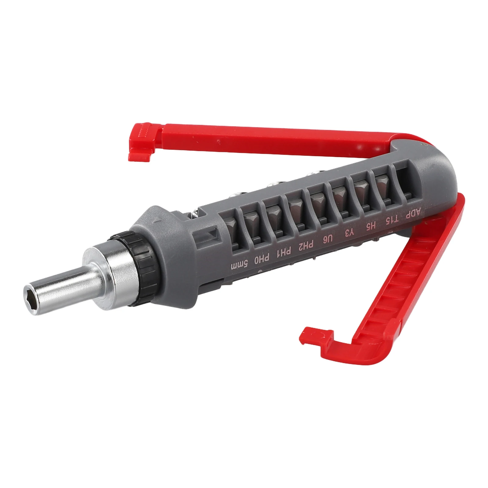 Cacciavite a cricchetto a spirale multifunzione per utensili manuali con Kit di punte per la testa riparazione automatica cacciavite a cricchetto Multi angolo utensili manuali