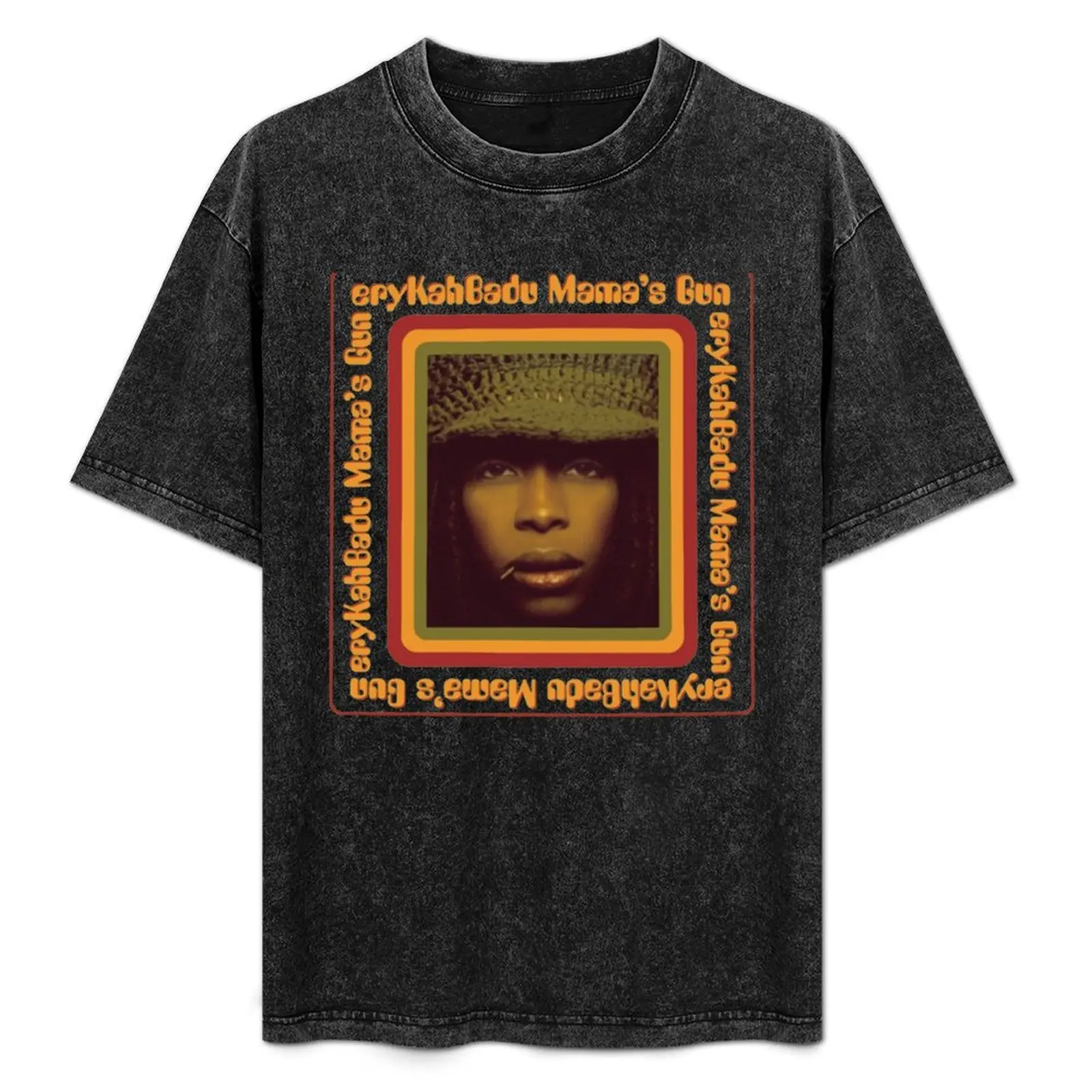 

Erykah Badu Mama's Gun T-Shirt summer shirt tops T-shirts man workout shirts for men